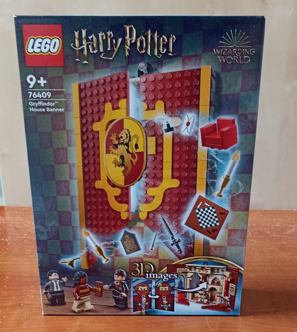 Lego Harry Potter Bandeira da Casa de Gryffindor