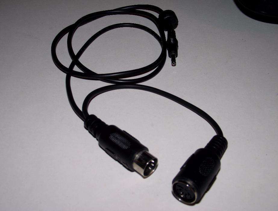 Bolsa com cabos adaptadores + porta paralela