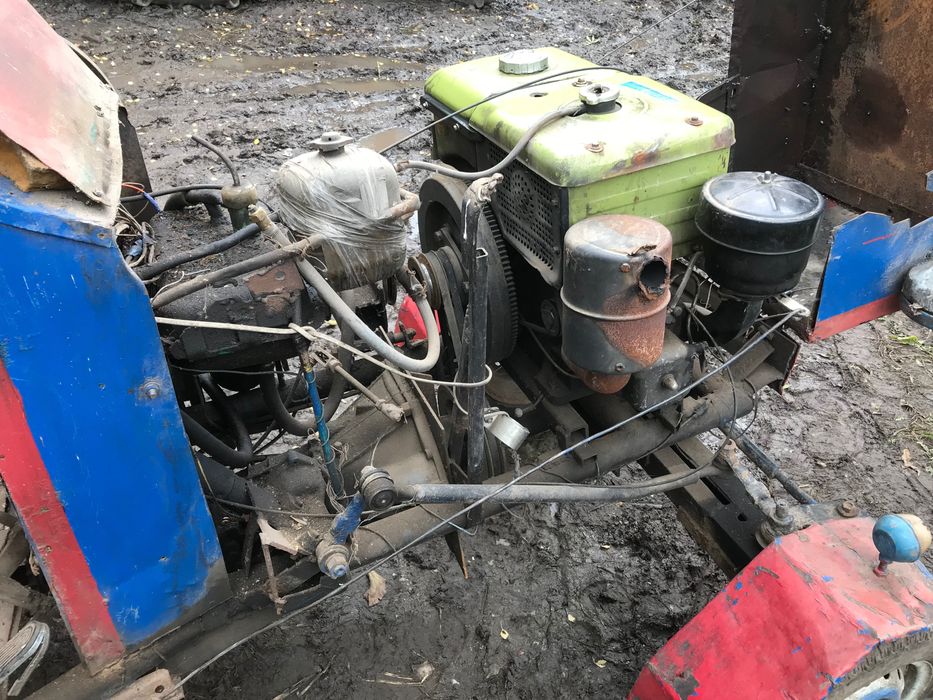 Трактор саморобний