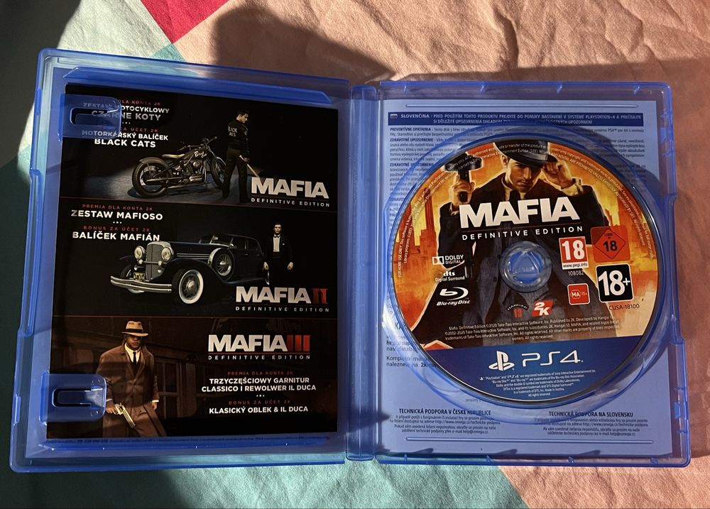 Mafia definitive edition ps4/ps5