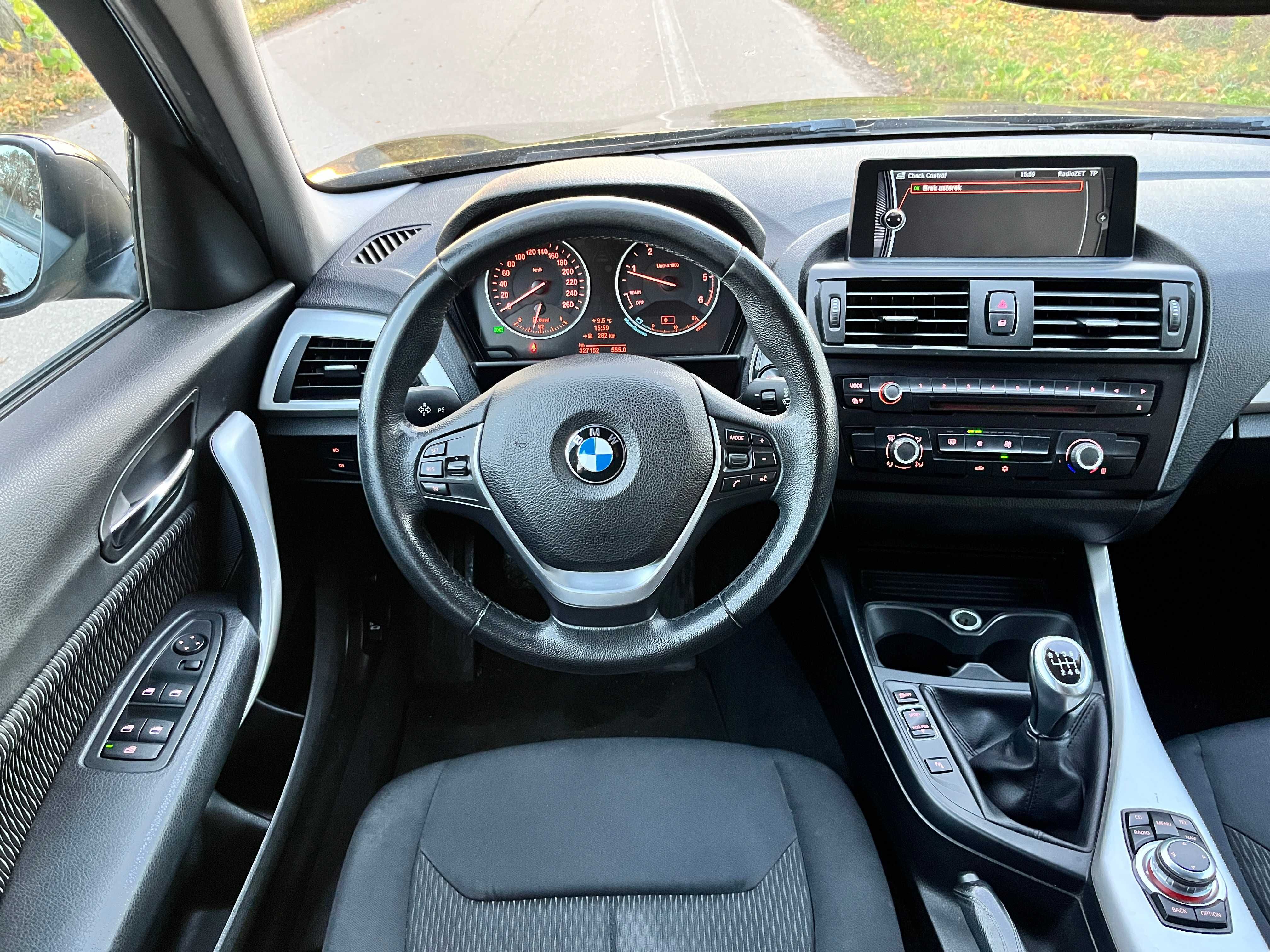 BMW seria 1 F20 2.0D 136KM B47 2011 BI-XENON duża NAVI STAN BDB alu 18