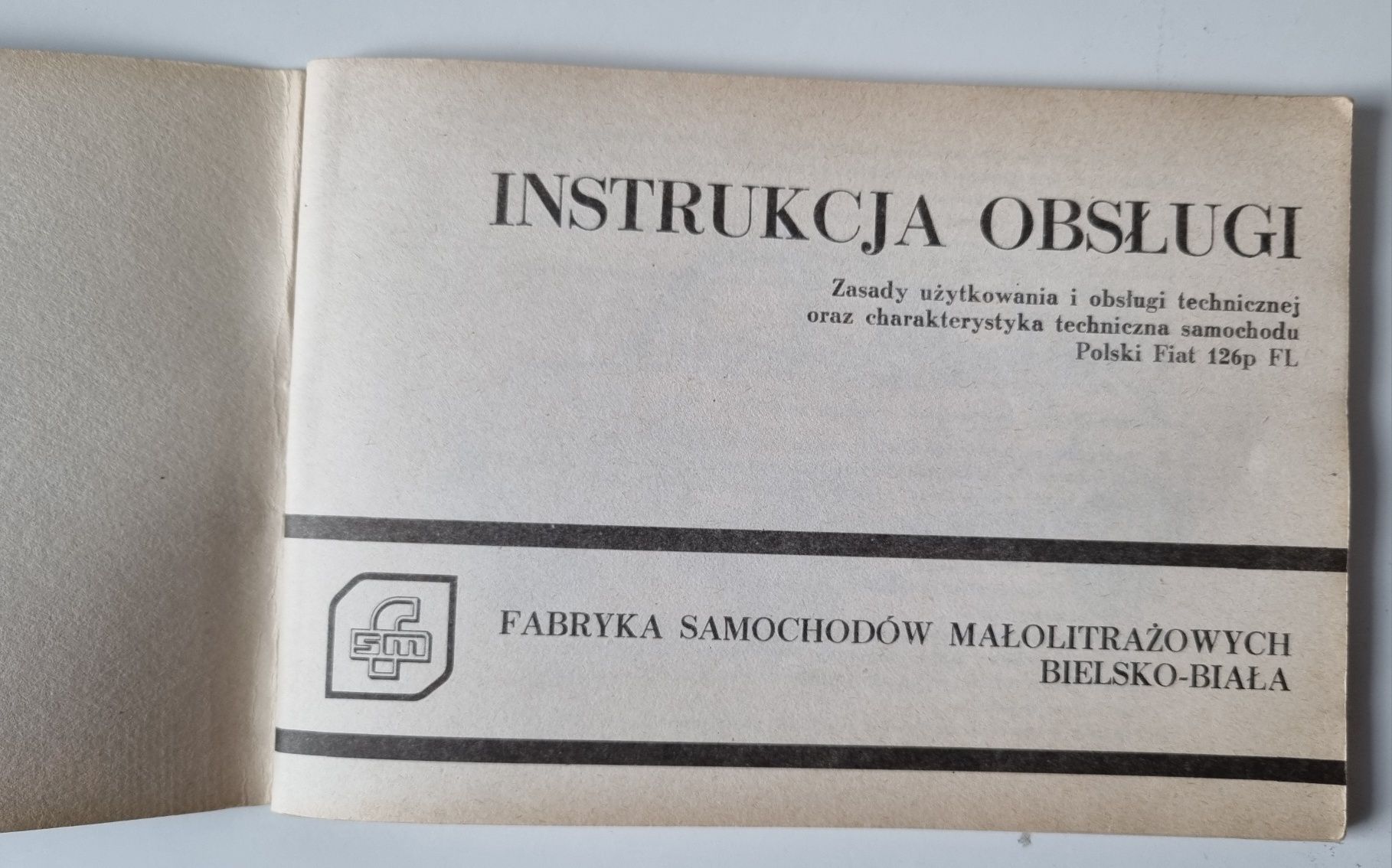 Instrukcja obsługi Fiat 126p