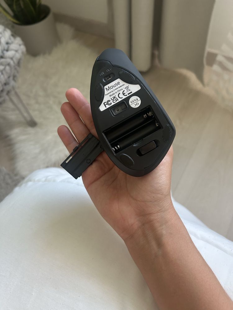 Rato ergonomico sem fios