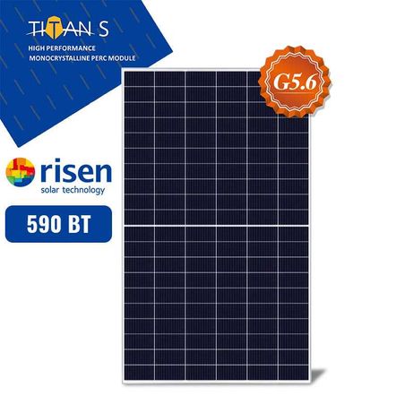 Сонячні батареї Risen 585-590 Вт 0.36$/Вт. Монтаж під ключ