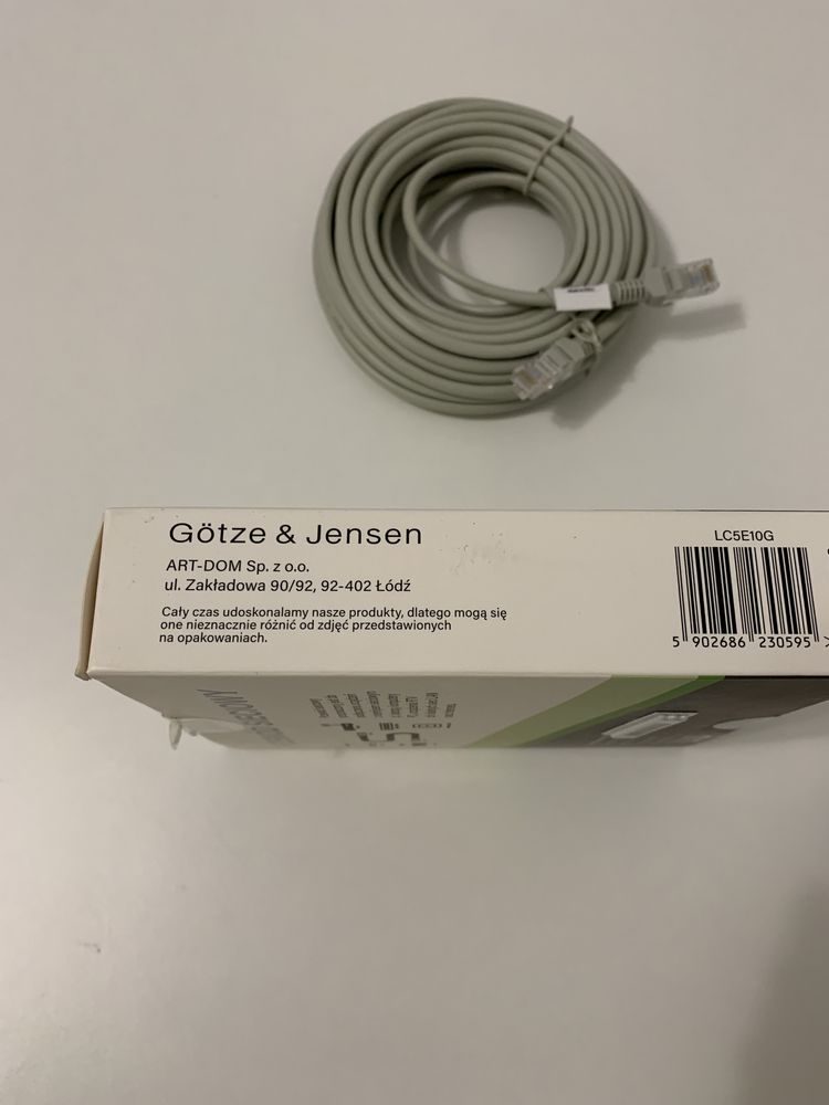Przewód sieciowy 10m XLine Gotze Jensen