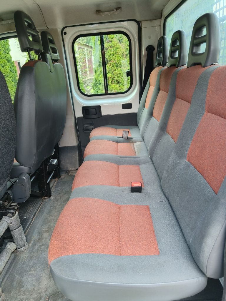 Ducato dubel 7 osób 2.3 120 koni Po opłatach Niski Przebieg