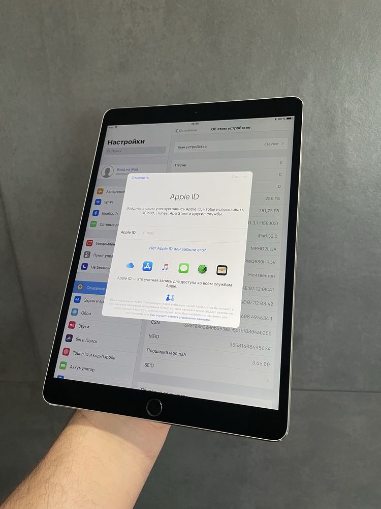 iPad Pro 2 10.5 256gb Wi-Fi, LTE(4g,Sim) (Экран 120Гц) Gray (13)