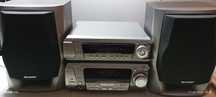 Technics nie unitra sony amplifier plus kolumny