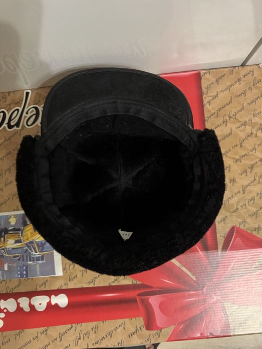 Мужская зимняя шапка цигейка