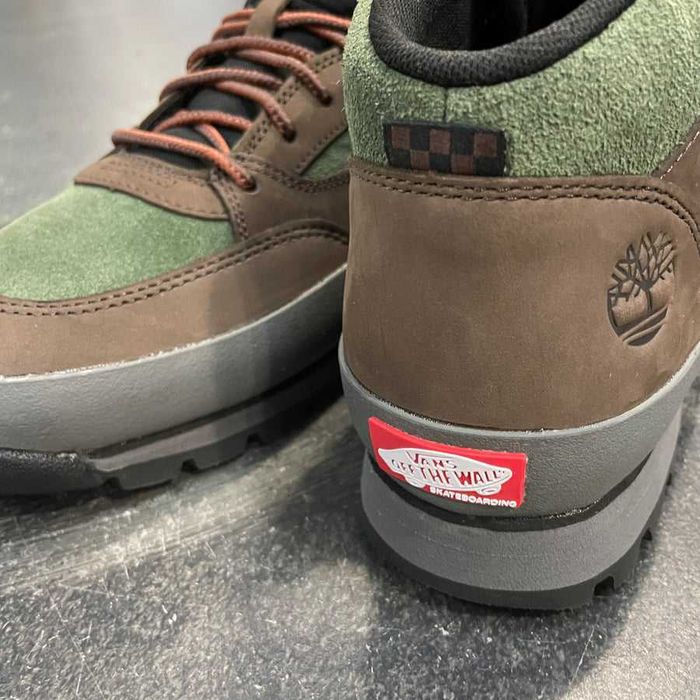 Vans x Timberland Half Cab Hiker Boots - Green/Brown