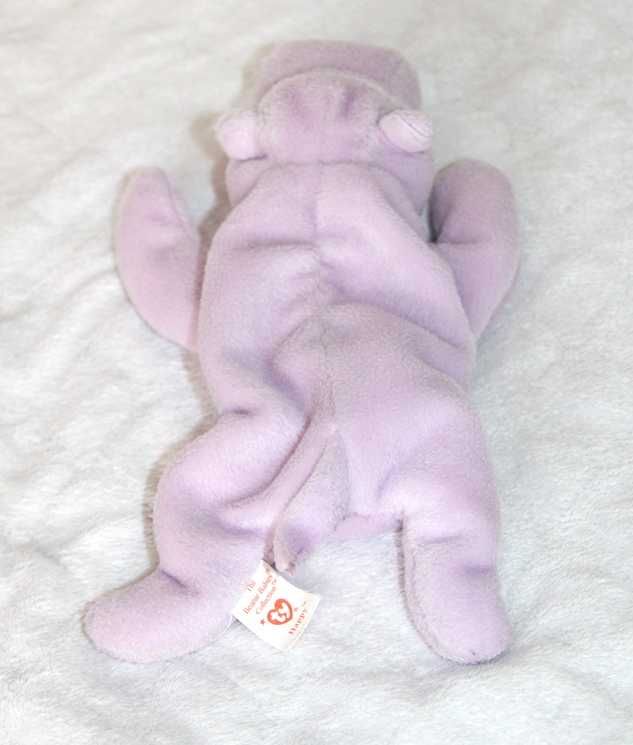 Ty Beanie babies baby Happy Hippo Hipopotam Hipcio bear Miś 1993 rok