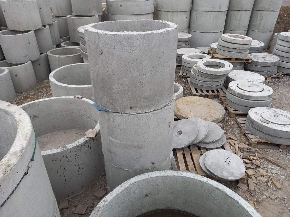 Кільця бетонні залізобетонні