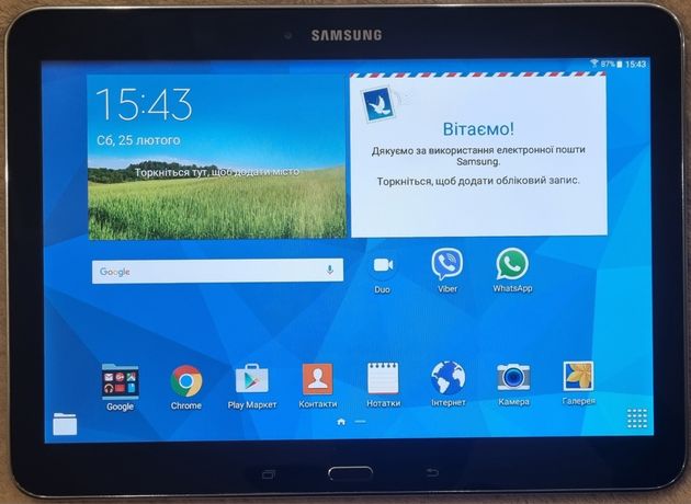 Планшет Samsung Galaxy Tab 4 10.1" 1,5/16GB wifi