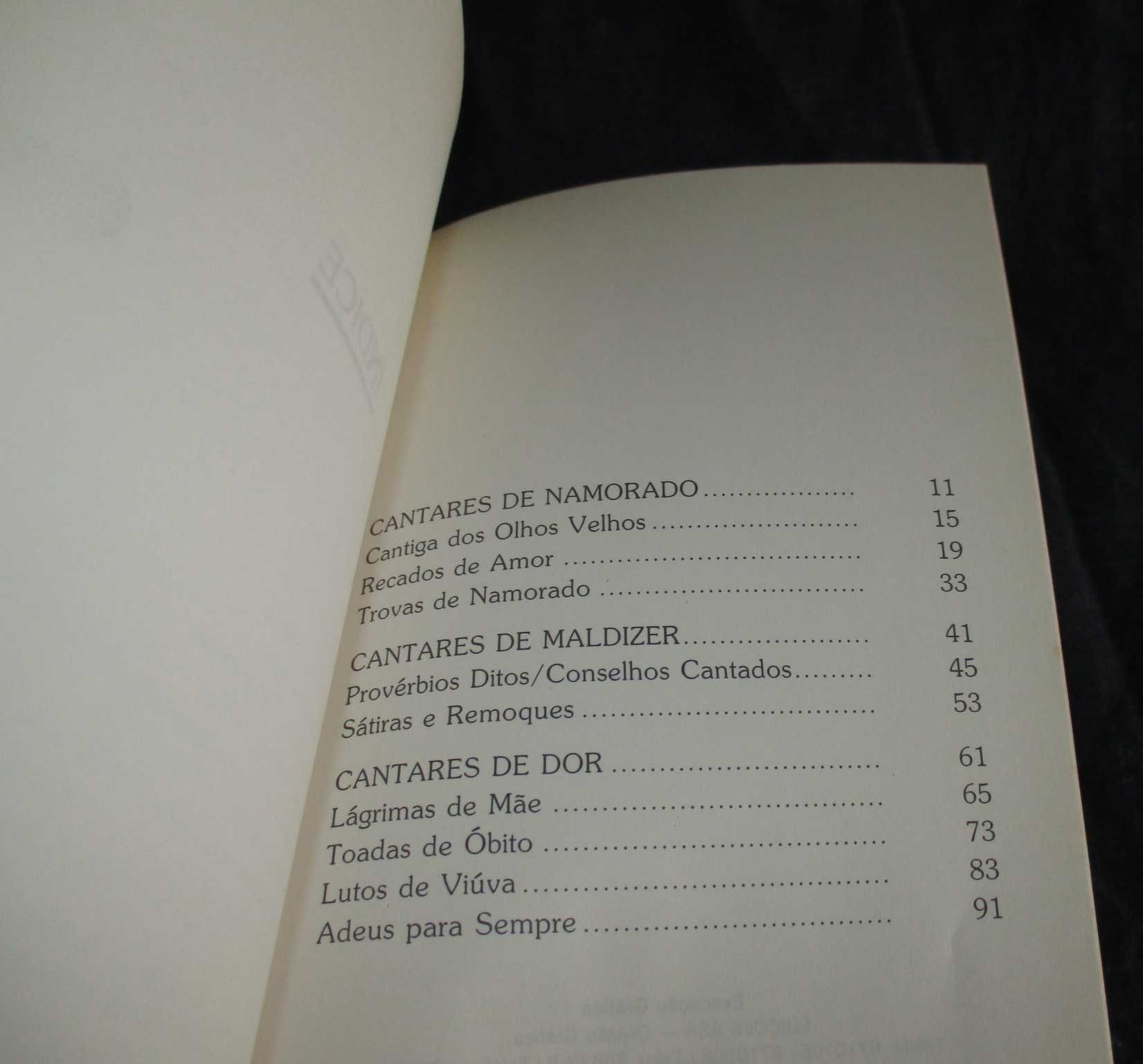 Livro Cantares do Nosso Povo Raul David