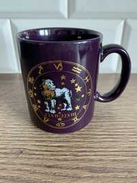 Nowy kubek ceramiczny ze znakiem zodiaku LEW tanio