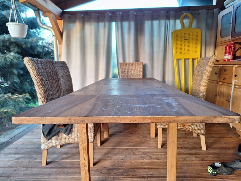 Stół drewniany antyk rozkladany