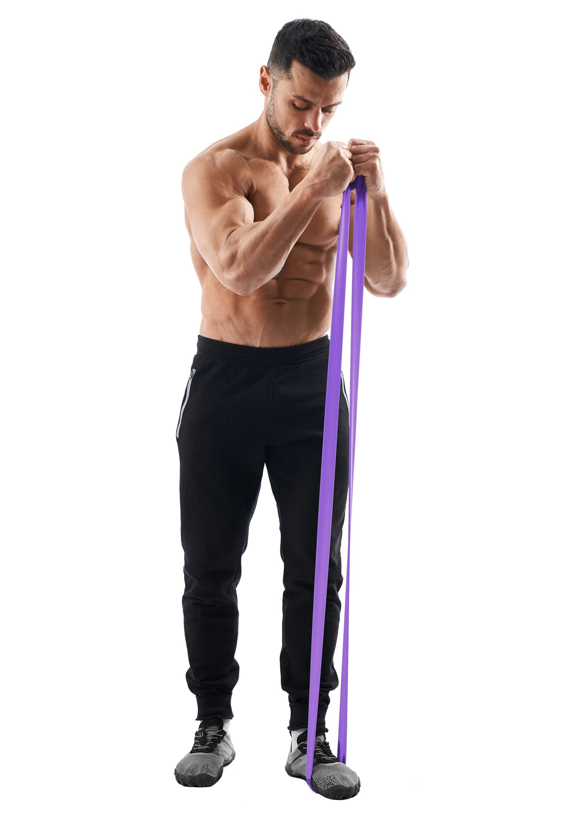 Guma do ćwiczeń mocna oporowa taśma TRENINGOWA opór 17-26KG GD