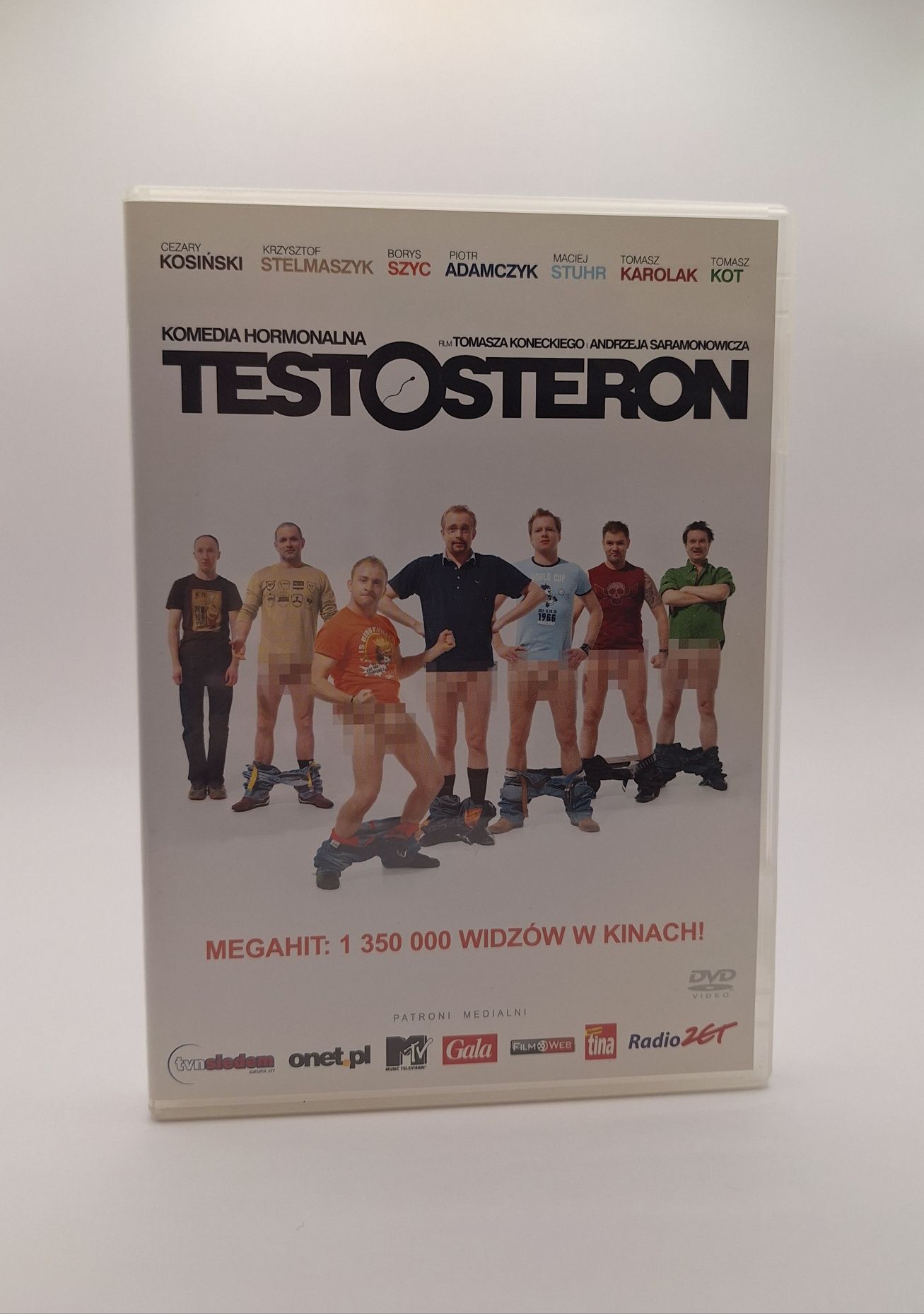 Płyta DVD film Testosteron komedia Szyc Adamczyk Stuhr Karolak Kot