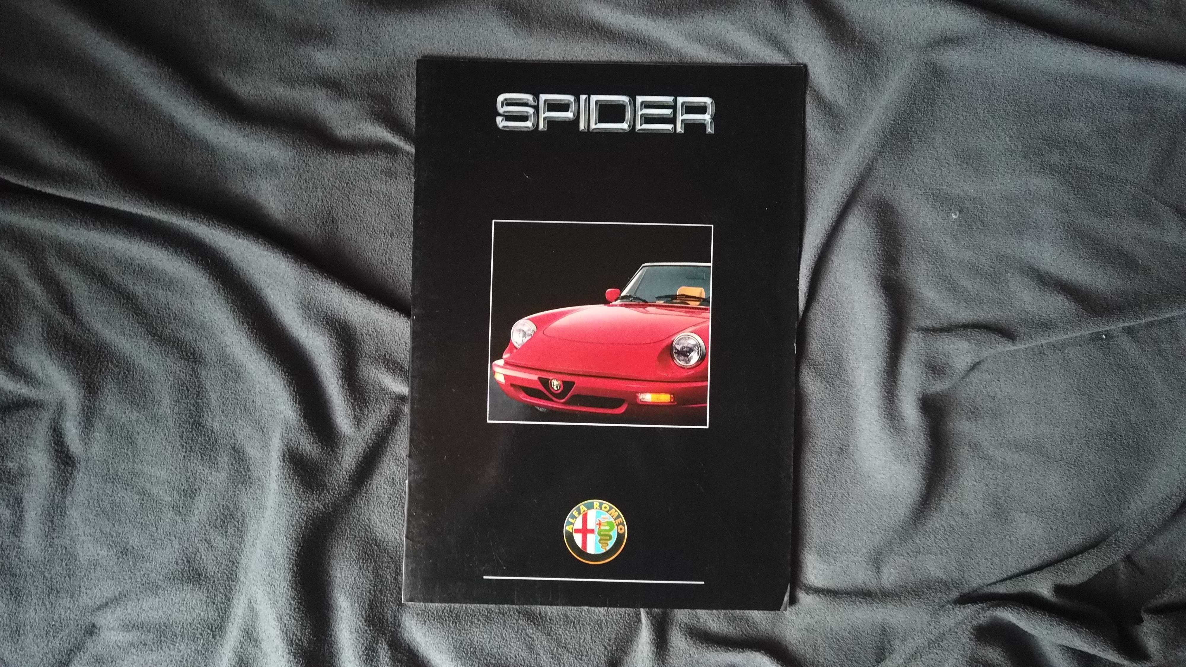 Prospekt Alfa Romeo Spider