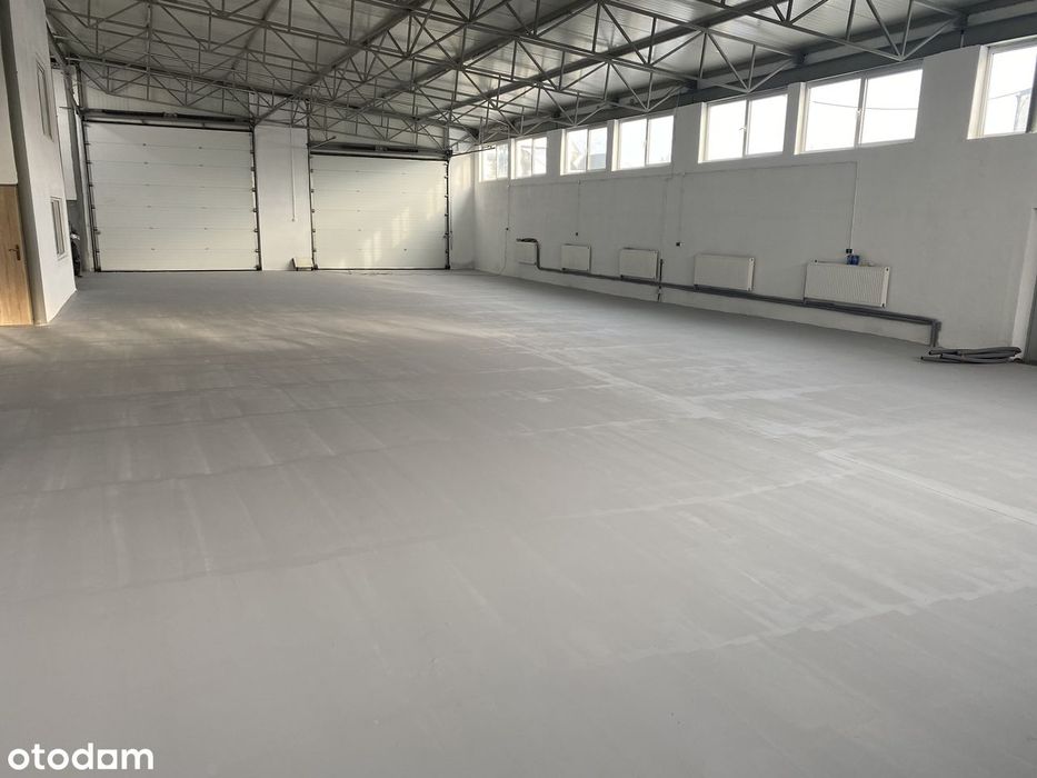 Hala magazynowa 400 m² z parkingiem i biurem