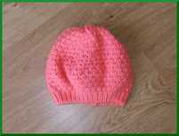 RESERVED Czapka Beret dla Dziewczynki 104/110/116 cm