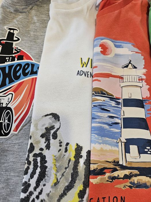 T-shirt 6 szt. Mayoral Hot Wheels 5 lat gratisy