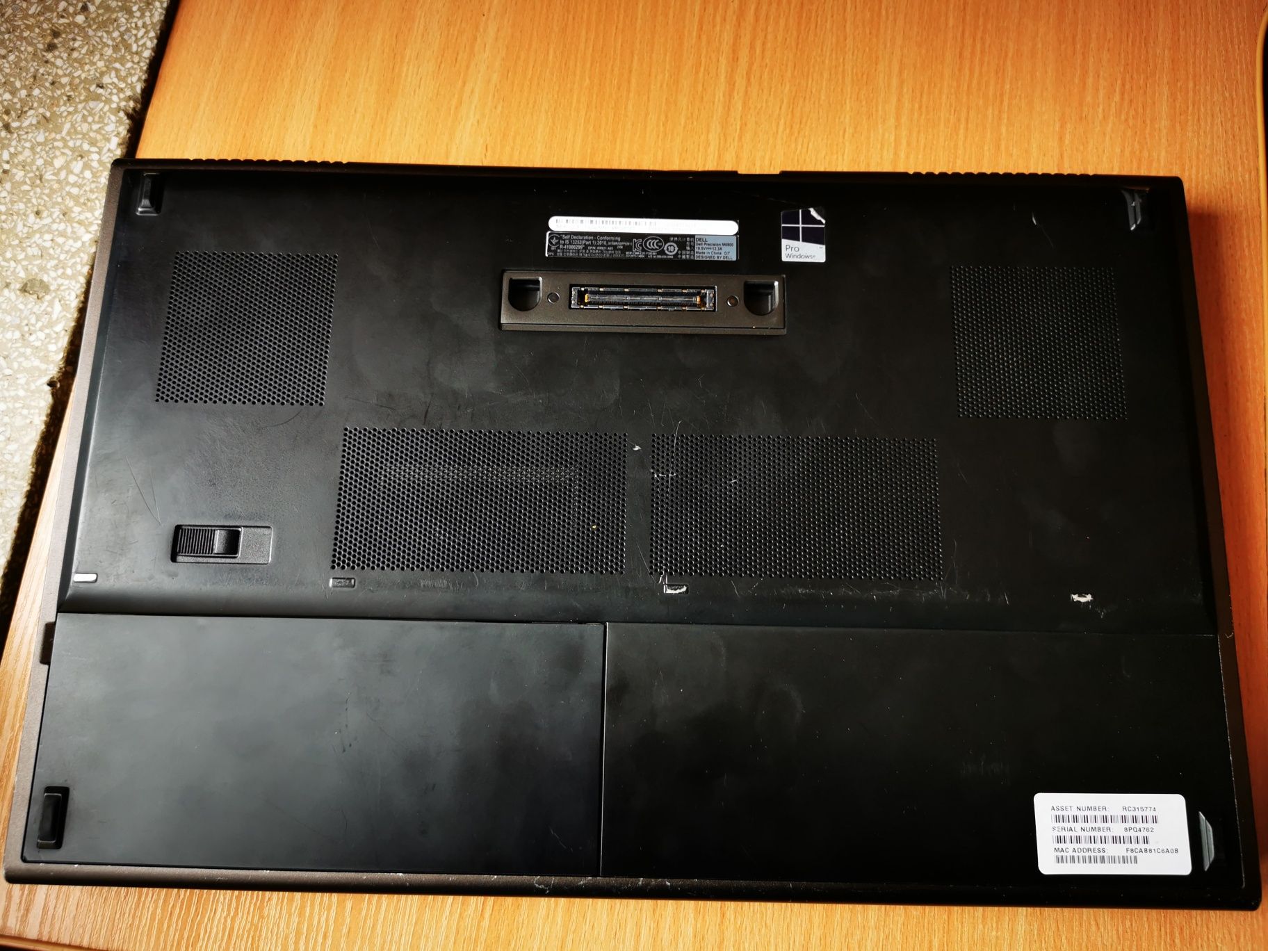 Laptop Dell M6800 17" i7 8X 2.5GHZ 500GB SSD 32GB RAM K3100M 4GB VRAM!