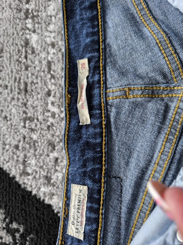Spodnie Levi's granatowe