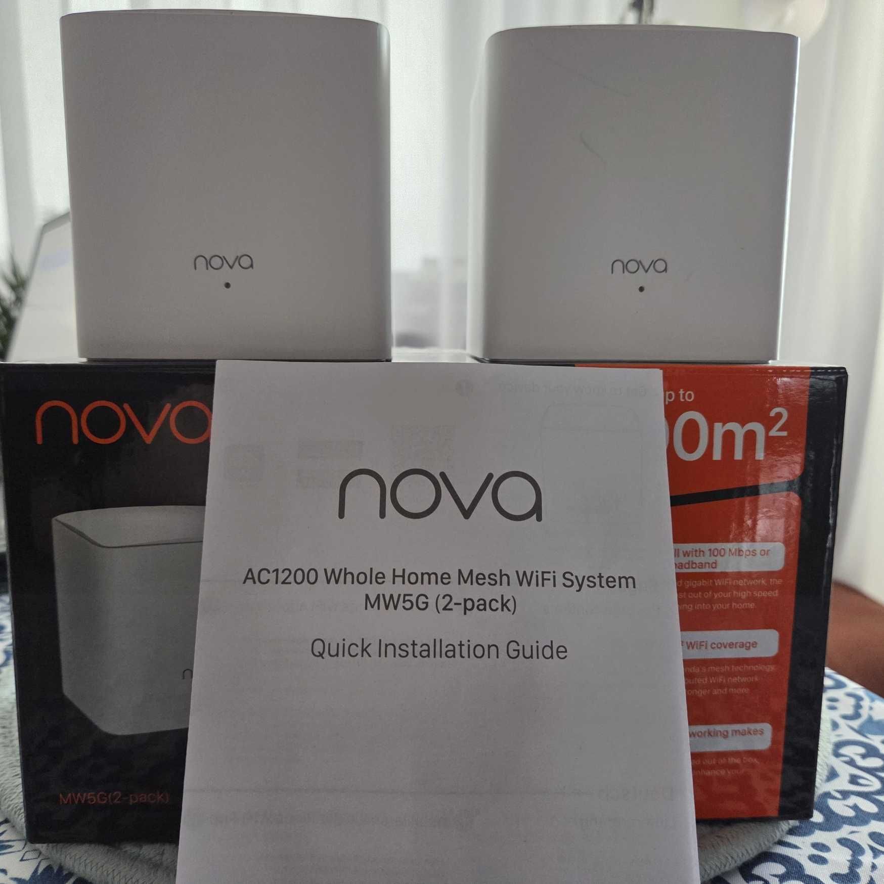 Router Wi-Fi ; System MESH Tenda Nova MW5G (2 Pack)