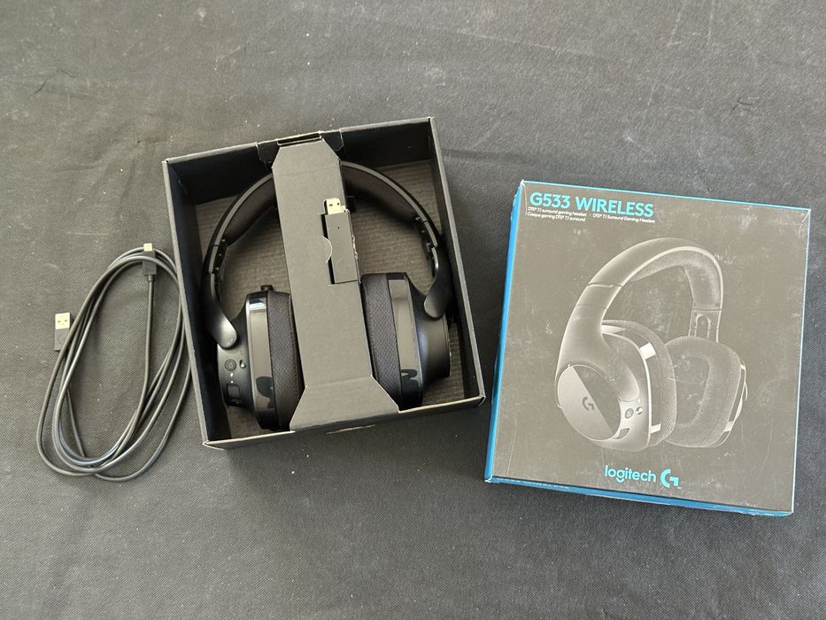 Logitech G533 Wireless – Słuchawki Gamingowe Pro – DTS 7.1 Surround