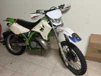 kawasaki KDX 200 sem matricula