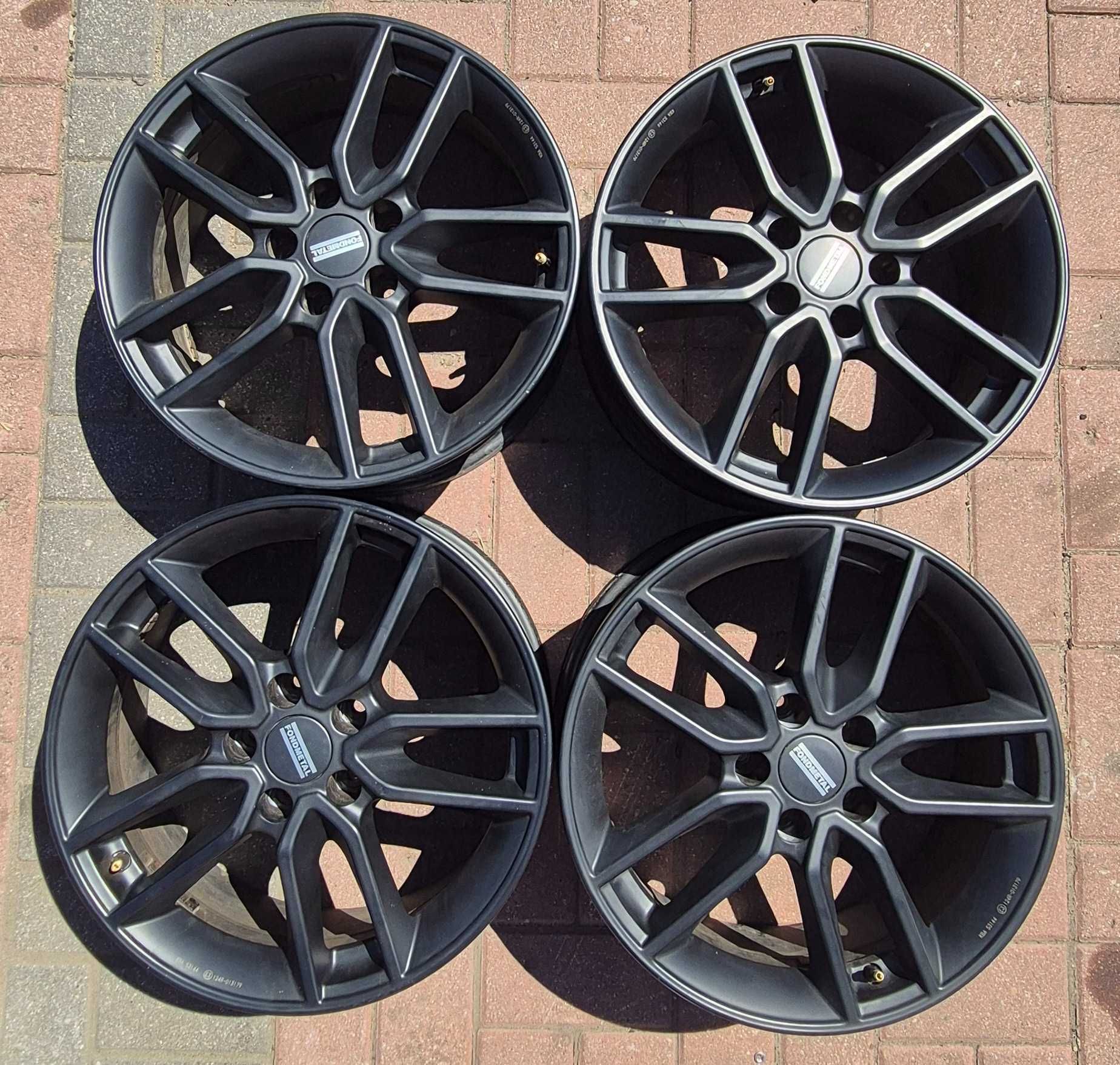 Oryginalne Felgi Aluminiowe Fondmetal 17" 5x110 ET 37,5
