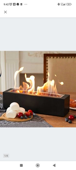 Kominek stołowy ozdobny