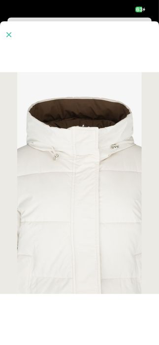 Куртка жіноча молочного кольору нова