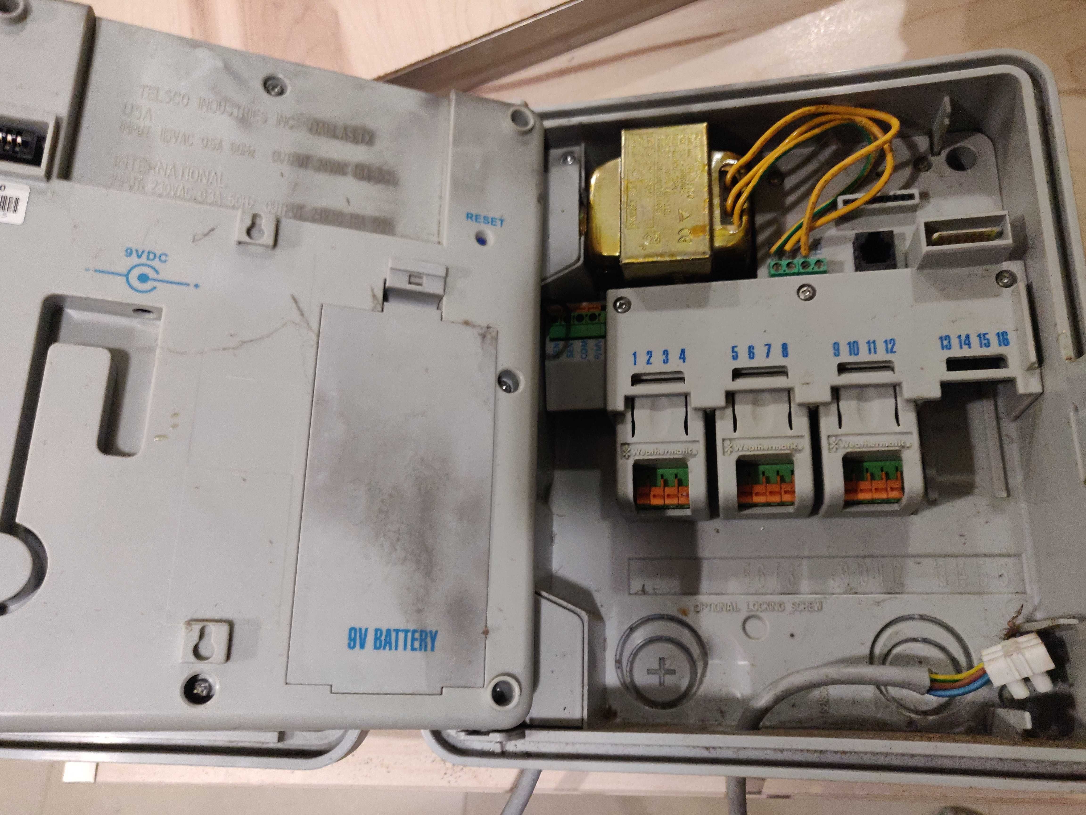Sistema de rega automática da Weathermatic