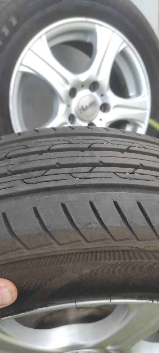 Opony letnie z alufelgami 195/65 r15