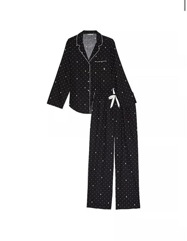 Пижама Victoria’s Secret Flannel long pajama set оригинал вс