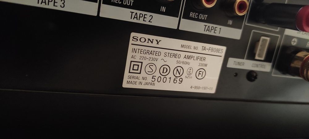 Sony TA F808ES Gold