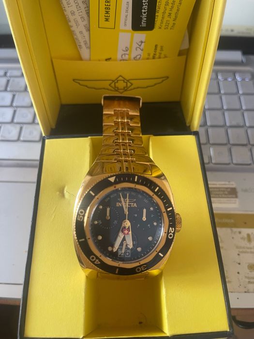 Relógio invicta (dourado) model nr 43776