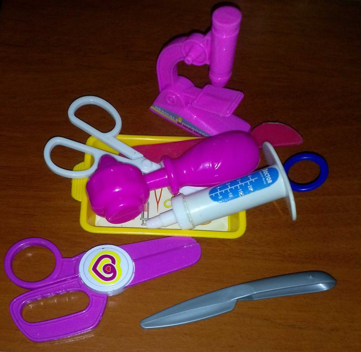 Детские игрушки унисекс набор для игры Доктор Больница Ветличебница