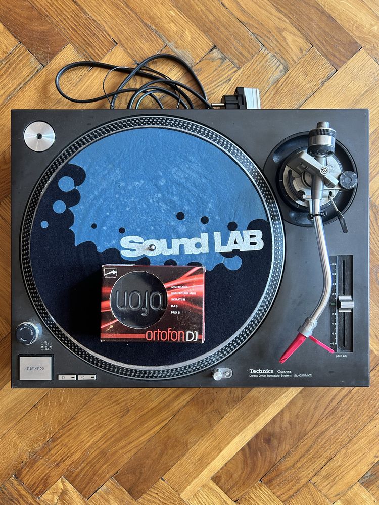 Gramofon Technics 1210 + system Ortofon Concord Scratch
