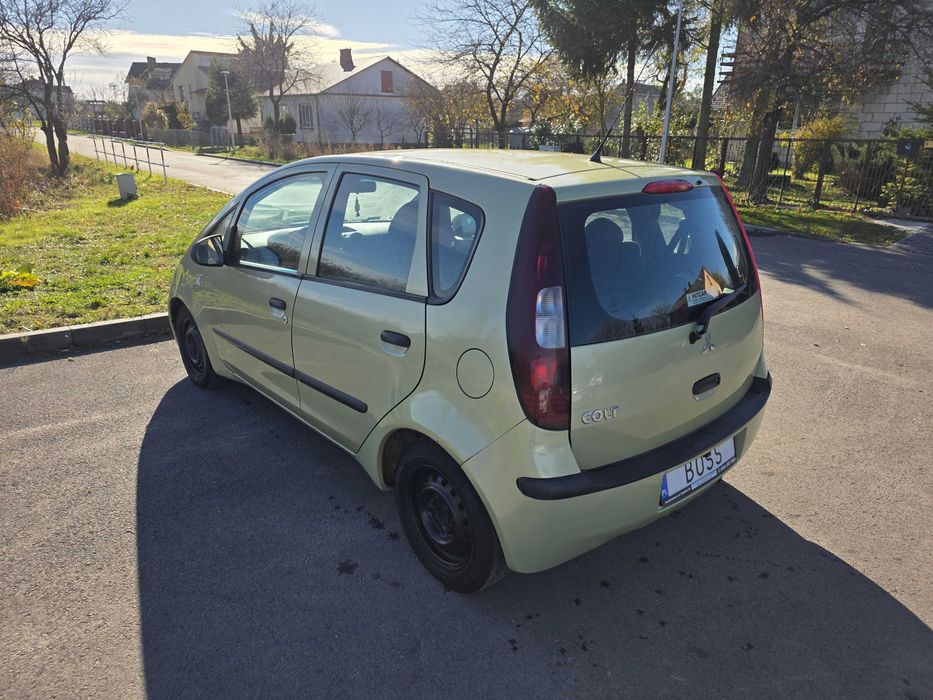 Mitsubishi Colt 1,1 Benzyna 75KM 2004r Długie Opłaty, Opony Zimowe...