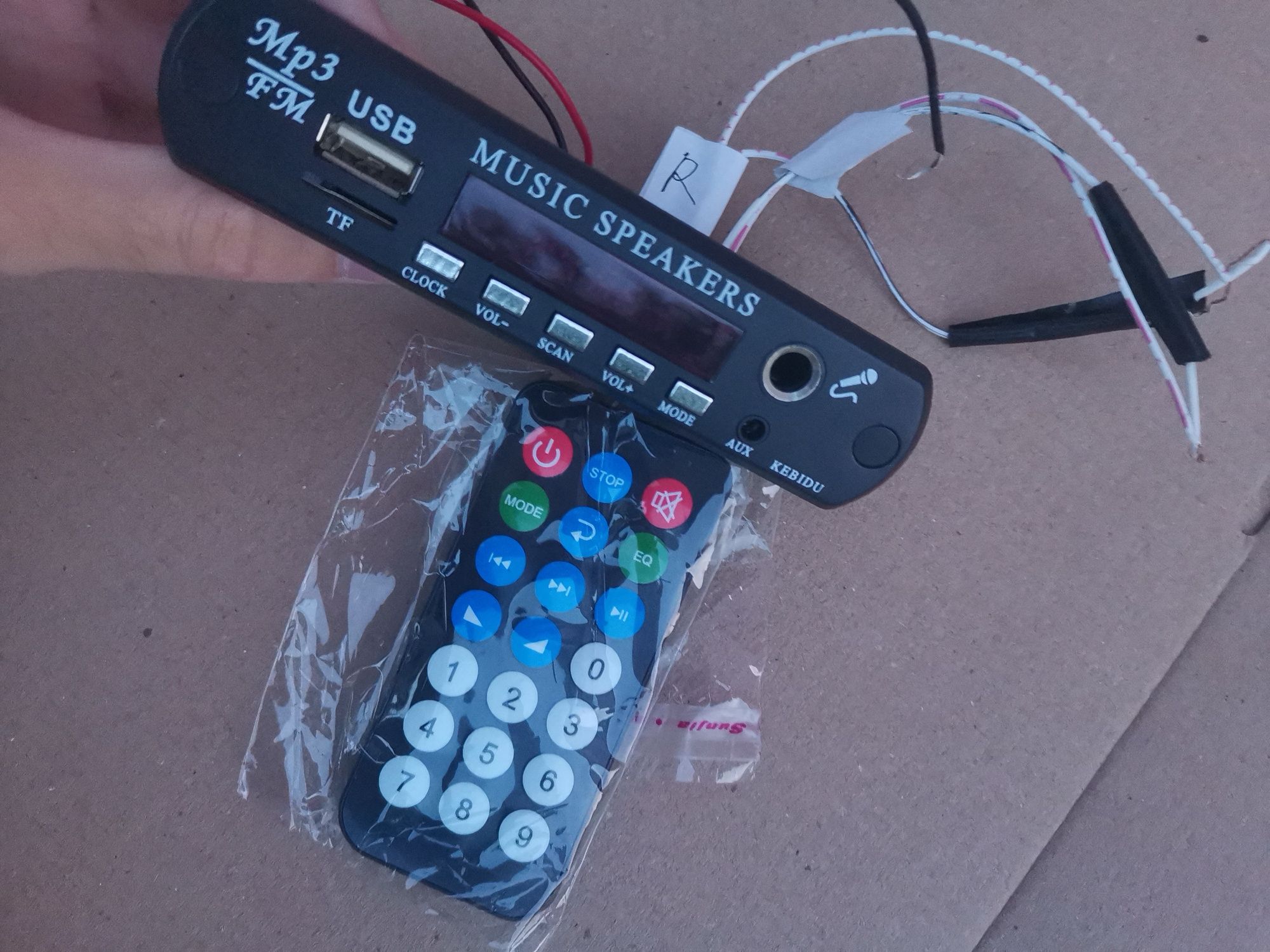 60w Bluetooth Декодер AUX USB приемник модуль Mp3 магнитола FM радио