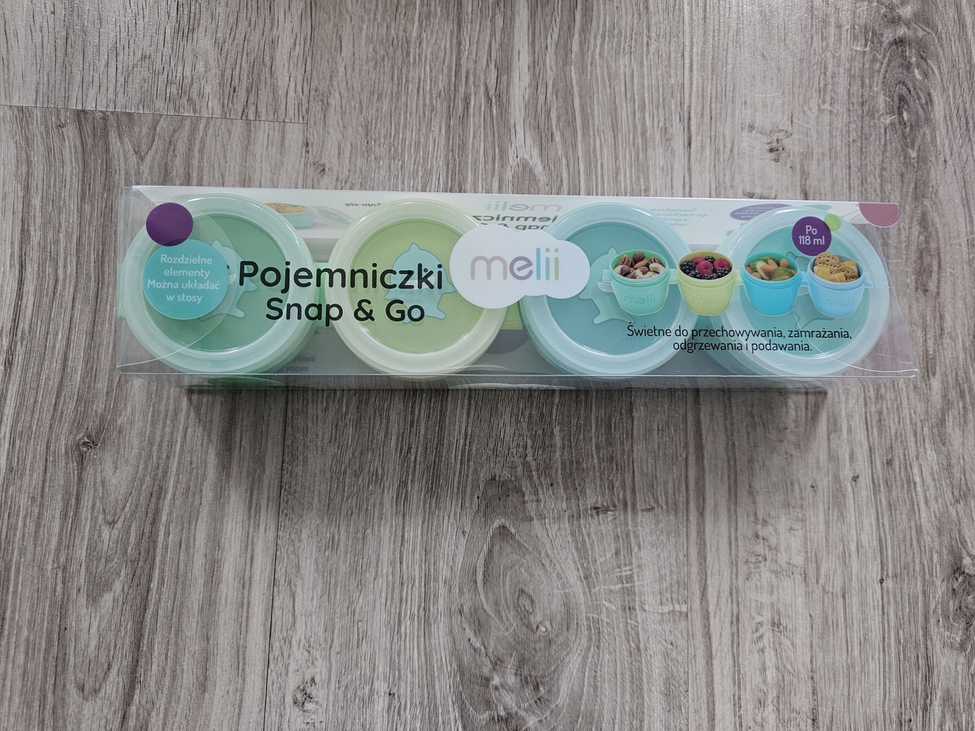 Sprzedam nowe pojemniki dla dzieci na przekąski