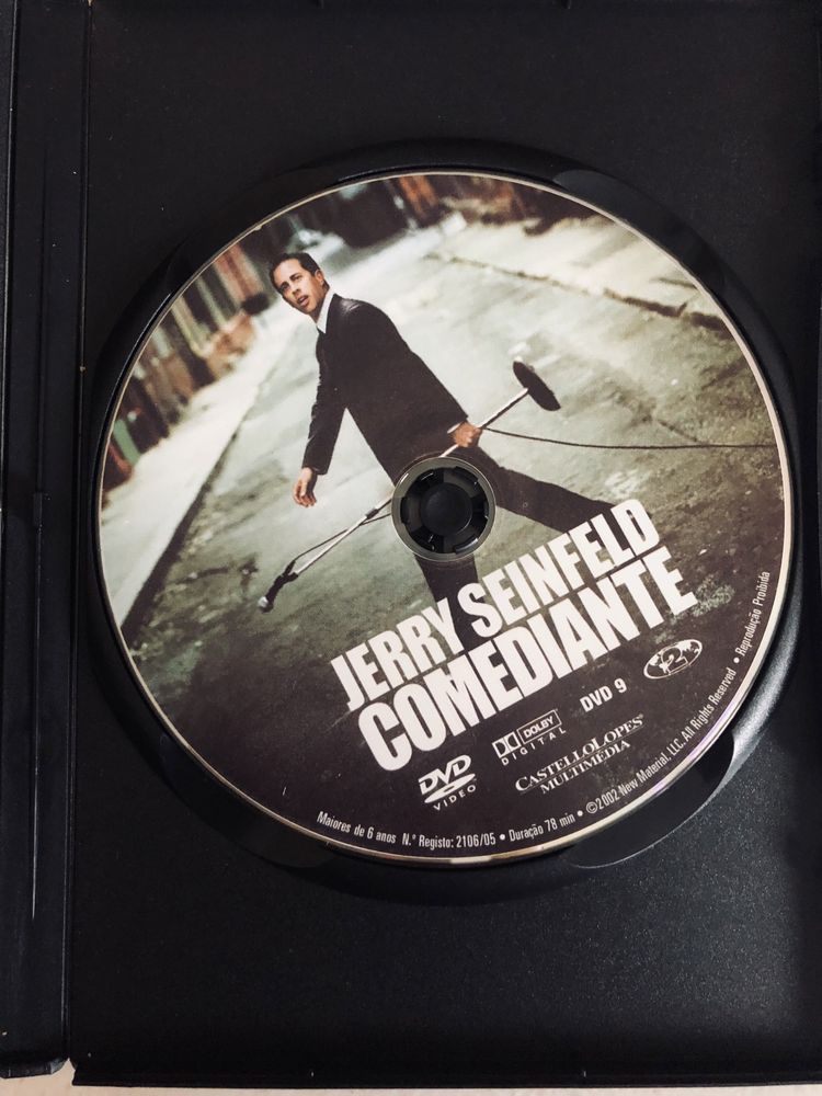 DVD Jerry Seinfeld - de onde vem a comédia?