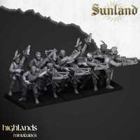 Sunland Crossbowmen X10 Highlands Miniatures Warhammer
