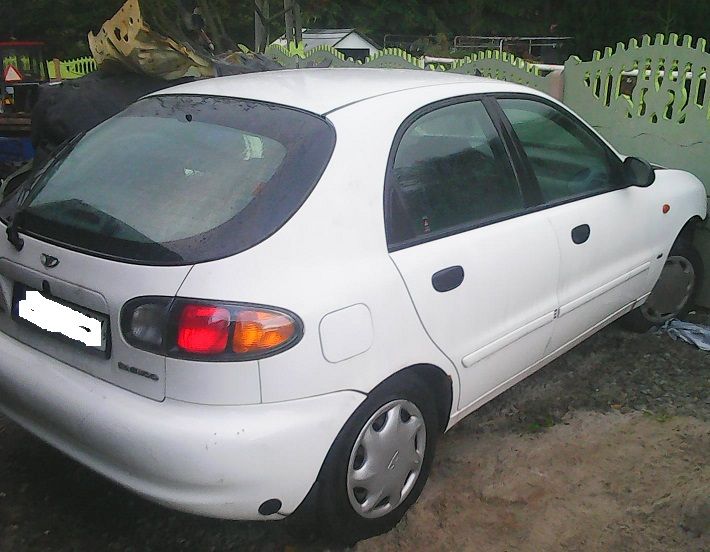 Zderzak Tył Absorber Belka Zderzaka Lampy Lift Tył Daewoo Lanos Hathb