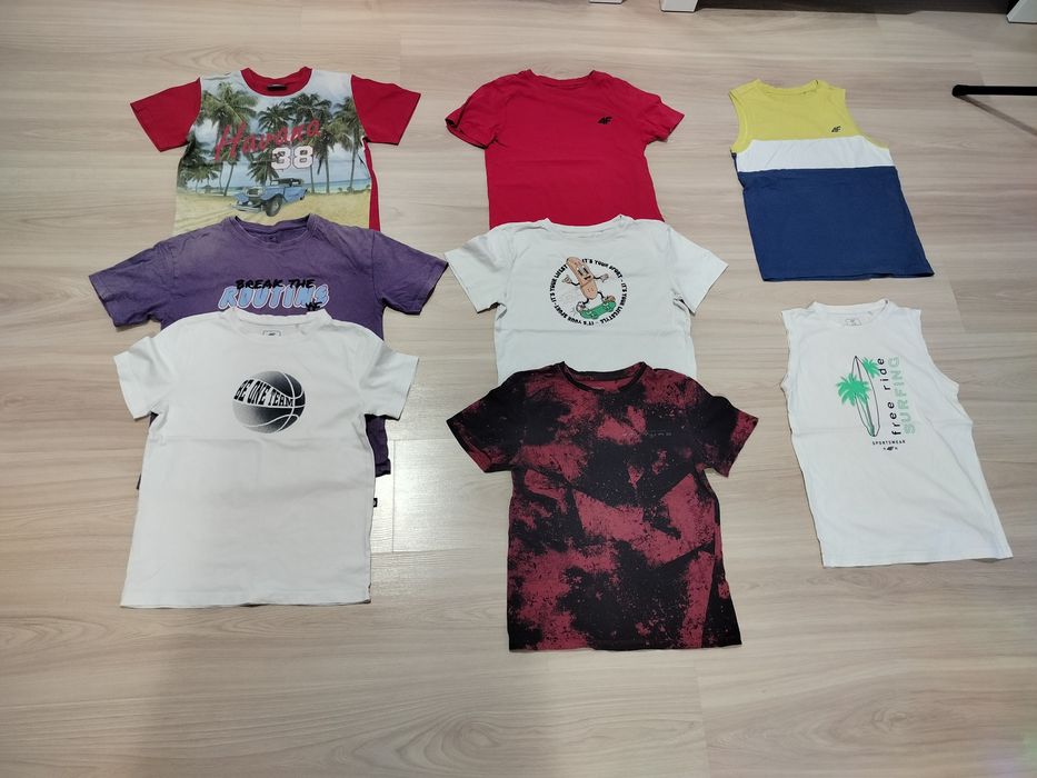 Ubrania dla chłopca rozmiar 134/140cm.