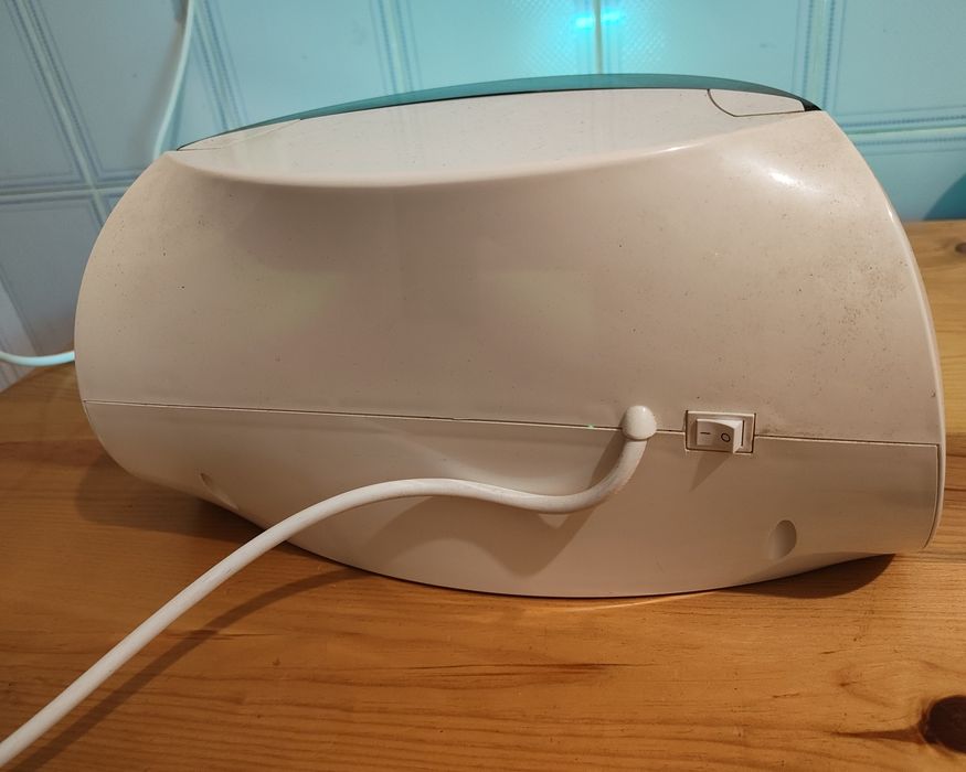 Esterilizador com lâmpada led azul