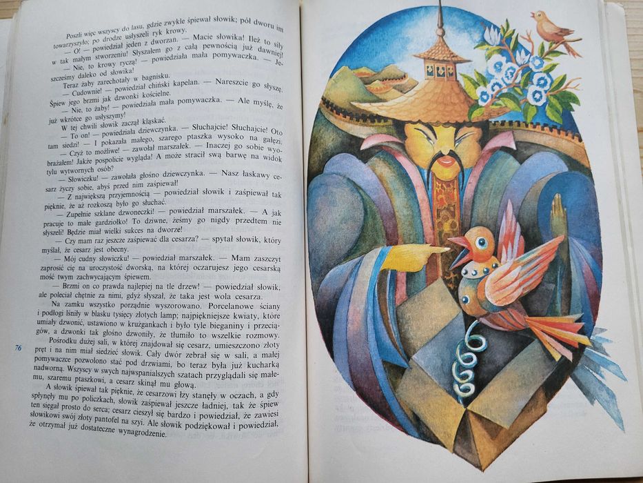 H.Ch. Andersen "Dziewczynka z zapałkami i inne baśnie" (1990) -UNIKAT!